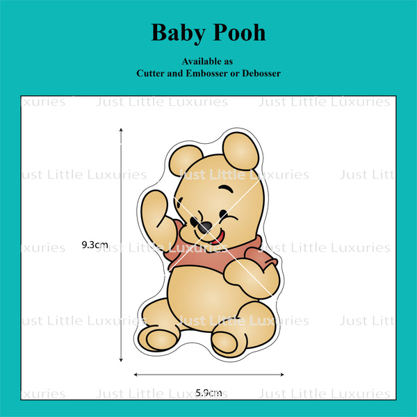 Baby Pooh Cookie Cutter