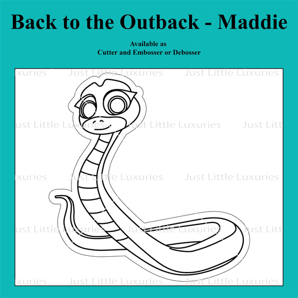 Maddie the Snake Cookie Cutter