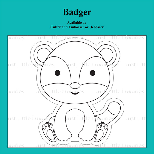 Badger (Cute animals collection)