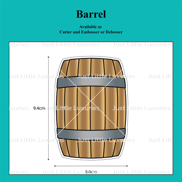Barrel Cookie Cutter