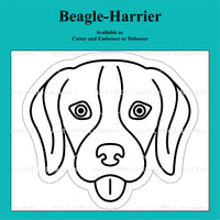 Beagle-Harrier Cookie Cutter