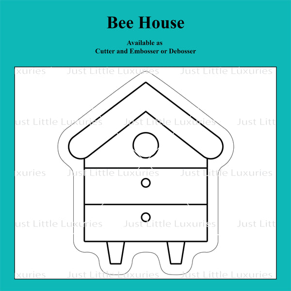 On the Farm - Bee House Cookie Cutter