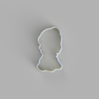 Chibi Belle Beauty and the Beast (2) Cookie Cutter - just-little-luxuries