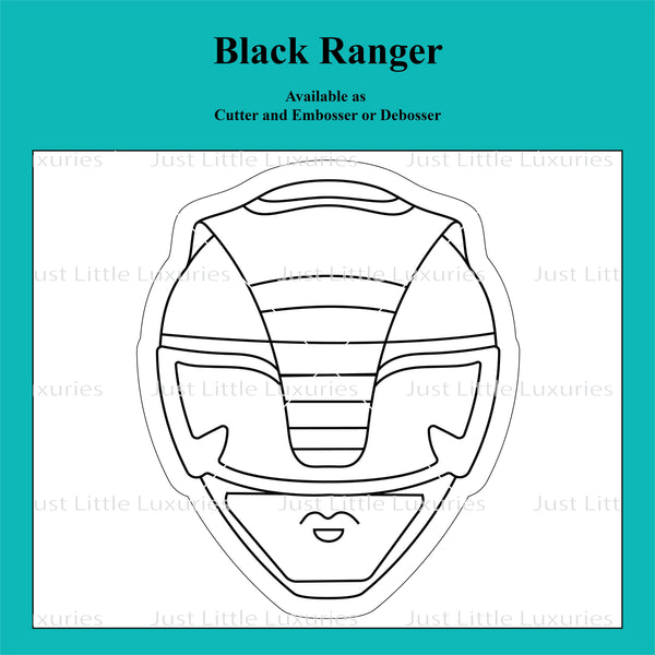 Black Ranger Cookie Cutter