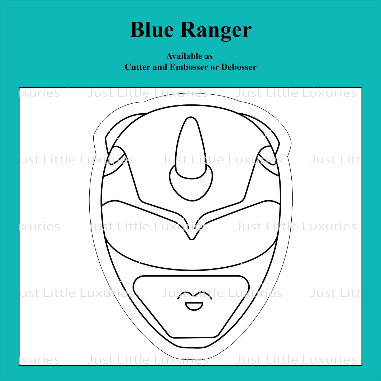 Blue Ranger Cookie Cutter