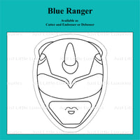 Blue Ranger Cookie Cutter