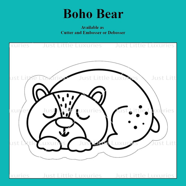 Boho Bear Cutter and Embosser/Debosser