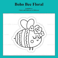 Boho Bee Floral Cutter and Embosser/Debosser