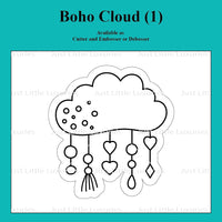 Boho Cloud (1) Cutter and Embosser/Debosser