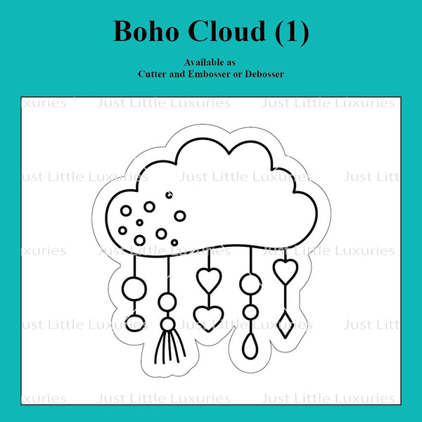 Boho Cloud (1) Cutter and Embosser/Debosser