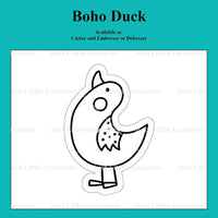 Boho Duck Cutter and Embosser/Debosser