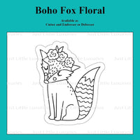 Boho Fox Floral Cutter and Embosser/Debosser