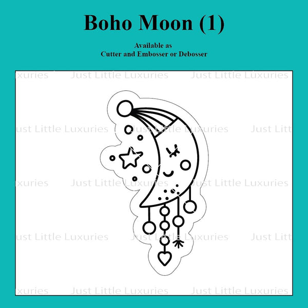 Boho Moon (1) Cutter and Embosser/Debosser