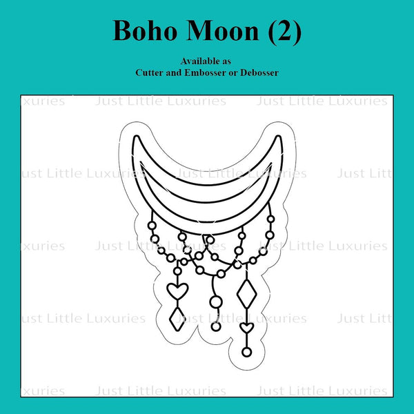 Boho Moon (2) Cutter and Embosser/Debosser