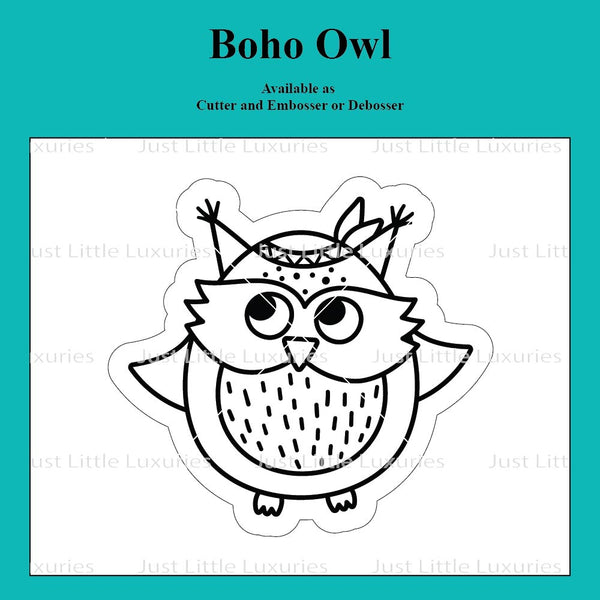 Boho Owl Cutter and Embosser/Debosser