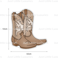 Cowboy Boots Cookie Cutter