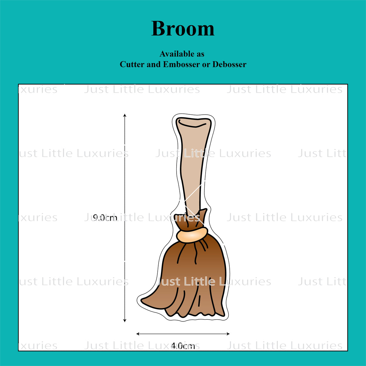 Broom Cookie Cutter – Just Little Luxuries