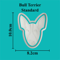 Bull Terrier Cookie Cutter and Embosser