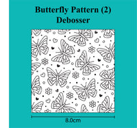 Butterflys Pattern (2) - Debosser