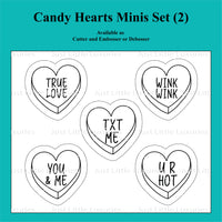 Candy Hearts (2) Mini Set