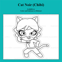 Cat Noir Chibi Cookie Cutter