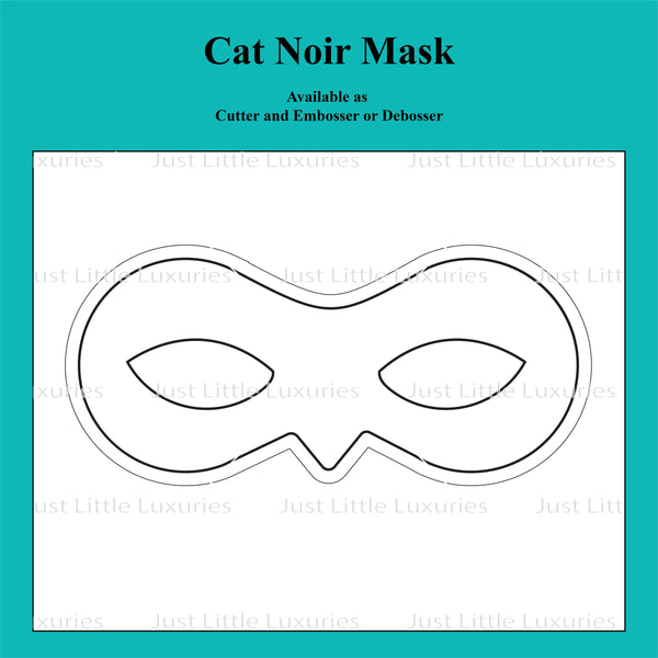 Miraculous Ladybug - Cat Noir Mask Cookie Cutter