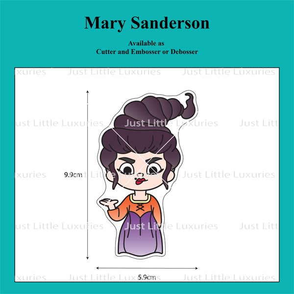 Mary Sanderson (Chibi) Cookie Cutter