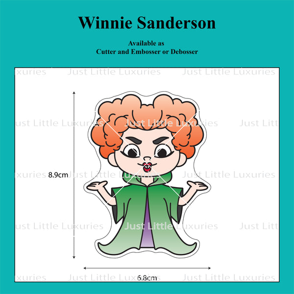 Winnie Sanderson (Chibi) Cookie Cutter
