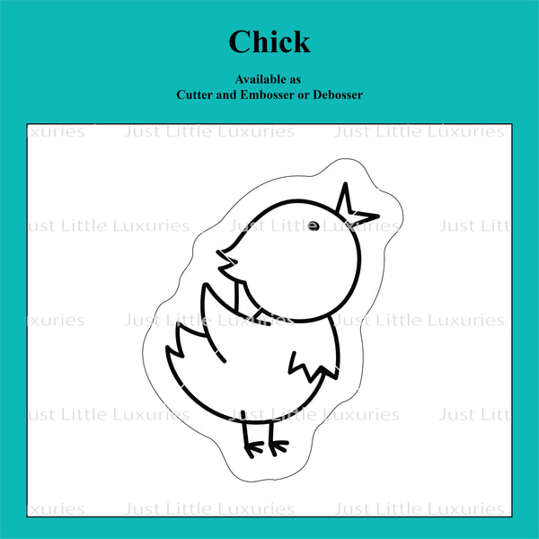 On the Farm -  Chick Cookie Cutter