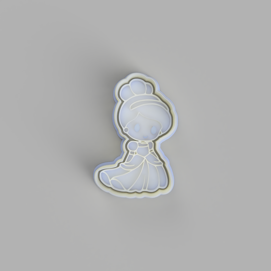 Chibi Cinderella (2) Cookie Cutter - just-little-luxuries