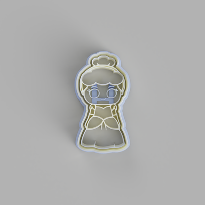 Chibi Cinderella Cookie Cutter - just-little-luxuries
