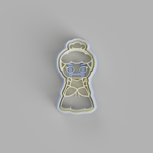 Chibi Cinderella Cookie Cutter - just-little-luxuries