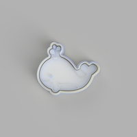 Cute Whale Cookie Cutter and Embosser - just-little-luxuries