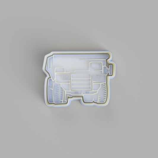 Haul Truck (1) Cookie Cutter and Embosser - just-little-luxuries