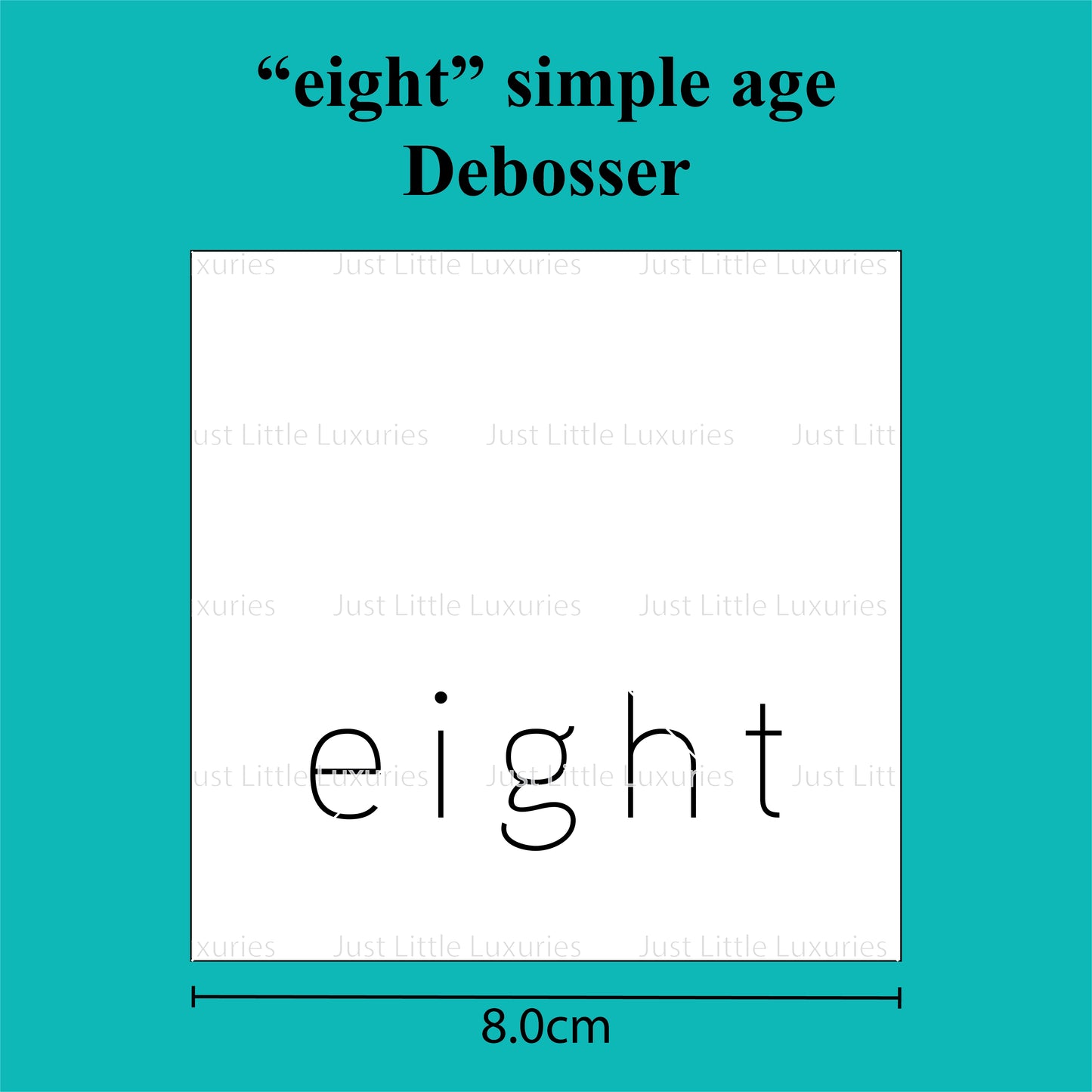 Simple Age Debosser