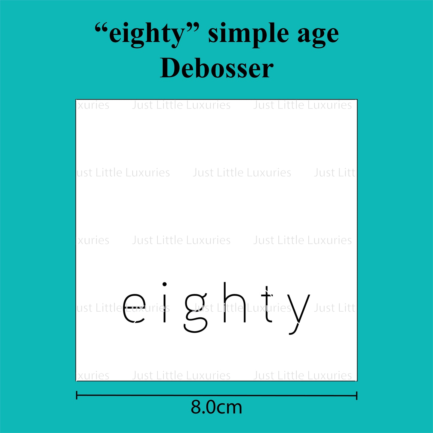 Simple Age Debosser