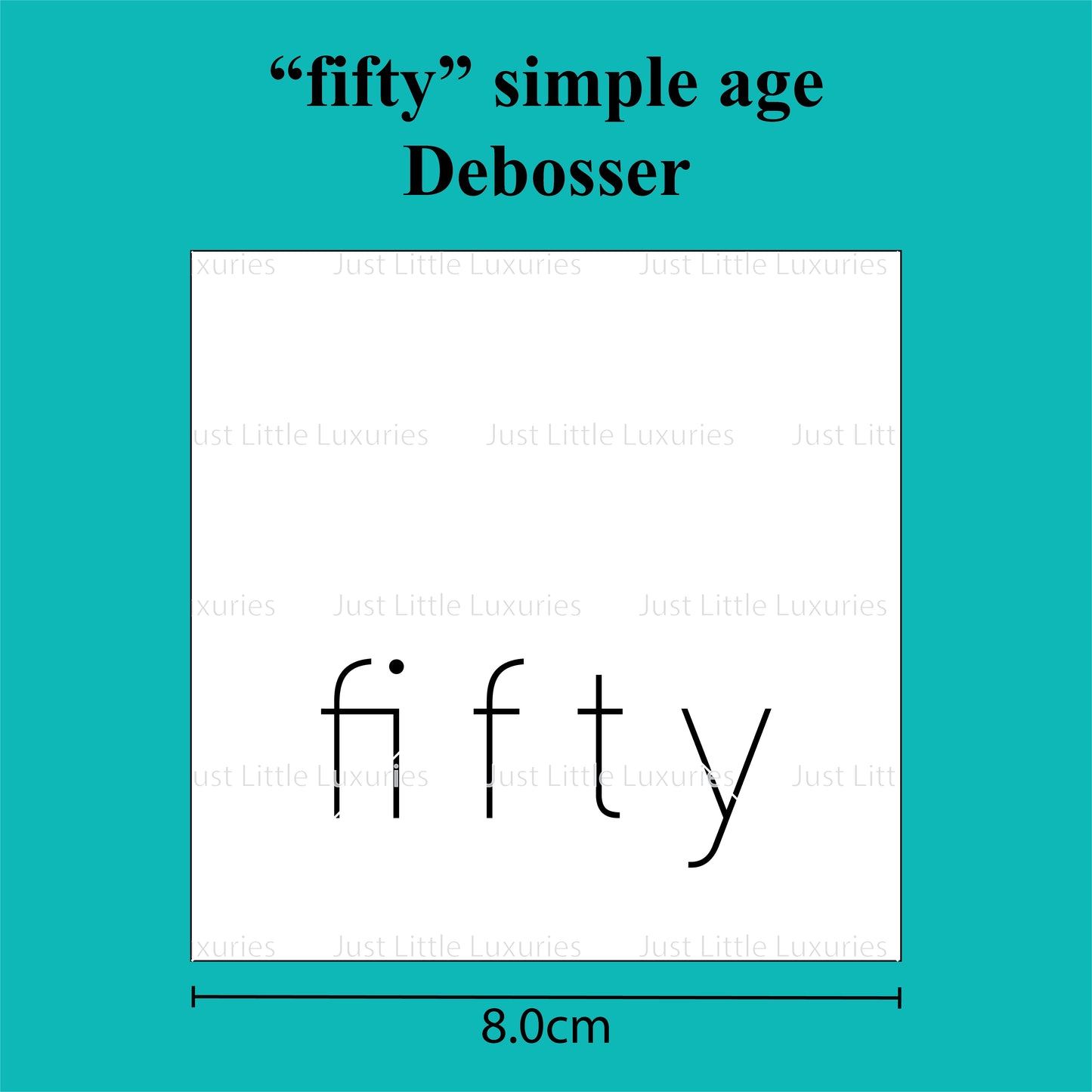 Simple Age Debosser