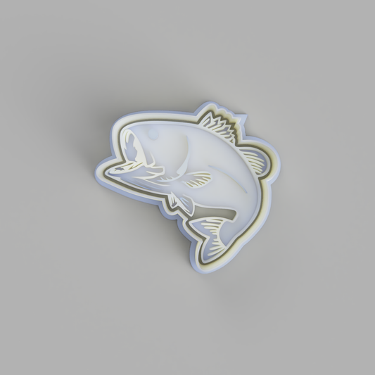 Detailed Fish Cookie Cutter and Embosser - just-little-luxuries