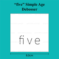 Simple Age Debosser