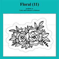 Floral (11) Cutter and Embosser/Debosser