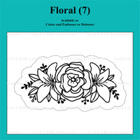 Floral (7) Cutter and Embosser/Debosser