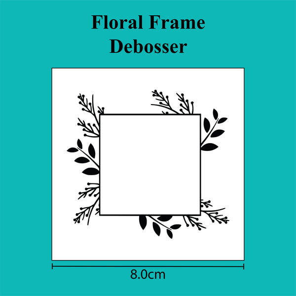 Floral Frame - Debosser