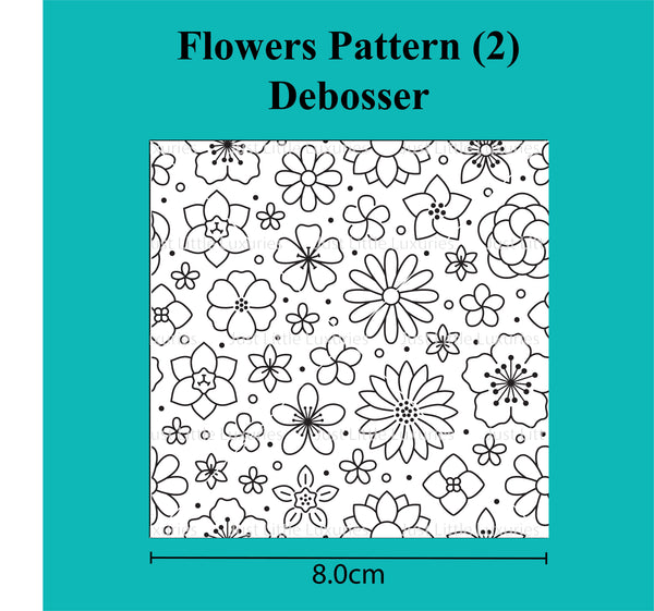 Flowers Pattern (2) - Debosser