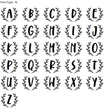 Monogram Raised 3D Cookie Embosser. Font Type N - just-little-luxuries