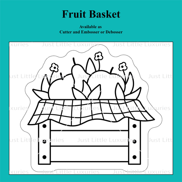 On the Farm -  Fruit Basket Cookie Cutter