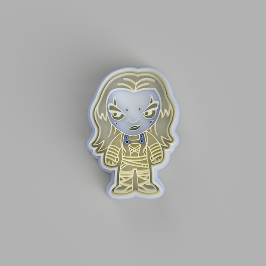 Female Alien Super Hero Cookie Cutter - just-little-luxuries