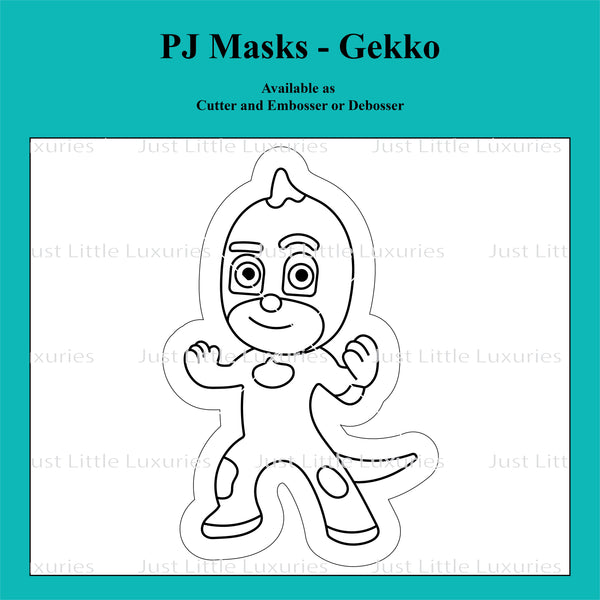 Pj Masks - Gekko (Full Body) Cutter