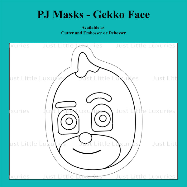 Pj Masks - Gekko Face Cutter