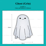 Ghost (Grin) Cookie Cutter