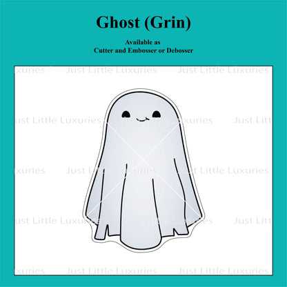 Ghost (Grin) Cookie Cutter